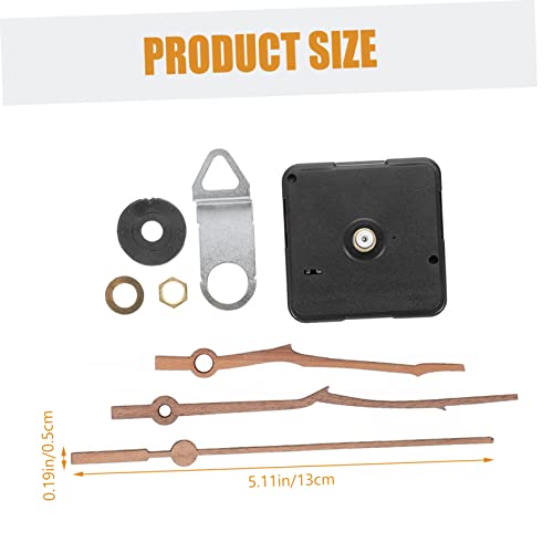 Uonlytech Ersatz-uhrwerk DIY-wanduhr Lautloser Quarz-uhrmotor Mit Klassischem Design Beinhaltet Uhrzeiger Und Zubehör Für Einfache Reparaturen Kompatibel Mit Meisten Uhren von Uonlytech