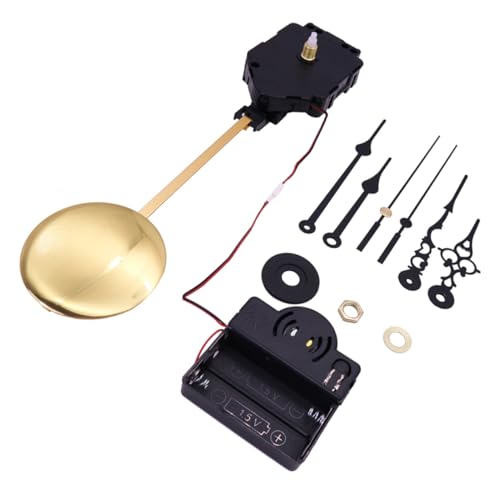 Uonlytech 1satz Pendeluhrwerk Mit Langschaft Stile Zeiger Für Wanduhr Reparatur Geeignet Für Dicke Uhrenpaneele Praktische Uhrwerk Für Alte Und Defekte Uhren von Uonlytech