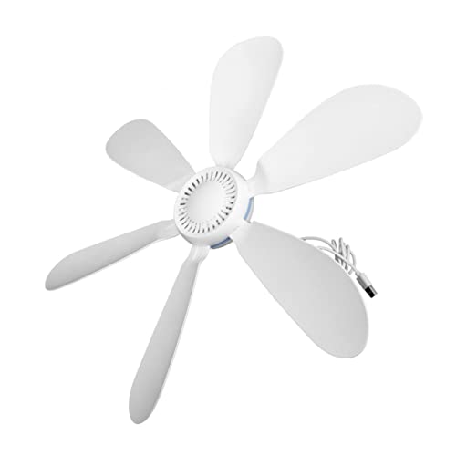 Uonlytech 1Satz USB Deckenventilator Campingventilator Tragbar Wiederaufladbar Lüfter Für Outdoor Leise Und Energieeffizient Mit USB Verlängerungskabel Uonlytech 1Satz USB Deckenventilator Campingventilator Tragbar Wiederaufladbar Lüfter Für Outdoor Leise Und Energieeffizient Mit USB Verlängerungskabel von Uonlytech