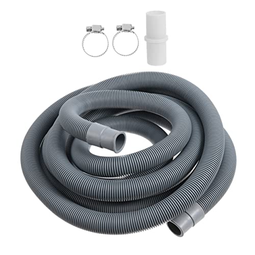 Uonlytech 1Satz Waschmaschine Ablaufschlauch Verlängerung Robuster Entwässerungsschlauch aus Dickem Einfache Installation Kompatibel mit Gängigen Waschmaschinen von Uonlytech