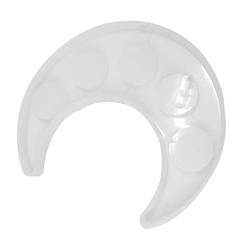 Uonlytech 1Stück Monduntersetzer Silikonform Mondförmige Gießform für Untersetzer für DIY Kristallharzprojekte Einfache Handhabung und Gleichzeitig Haltbar Uonlytech 1Stück Monduntersetzer Silikonform Mondförmige Gießform für Untersetzer für DIY Kristallharzprojekte Einfache Handhabung und Gleichzeitig Haltbar von Uonlytech
