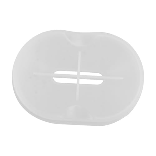 Uonlytech 1Stück Silikon Ellipse Seifenkastenform für DIY Seifenherstellung Wiederverwendbare Silikonform zur Herstellung von Seifenaufbewahrungsboxen Einfach zu Reinigen und Langlebig von Uonlytech