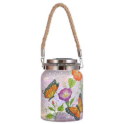 Uonlytech 1stück Stylische Solar-jar-lampe Für Garten Und Landschaftsgestaltung Dekorative Mit Hummingbird-design Bunte -lichter Und Energieeffizient Uonlytech 1stück Stylische Solar-jar-lampe Für Garten Und Landschaftsgestaltung Dekorative Mit Hummingbird-design Bunte -lichter Und Energieeffizient von Uonlytech