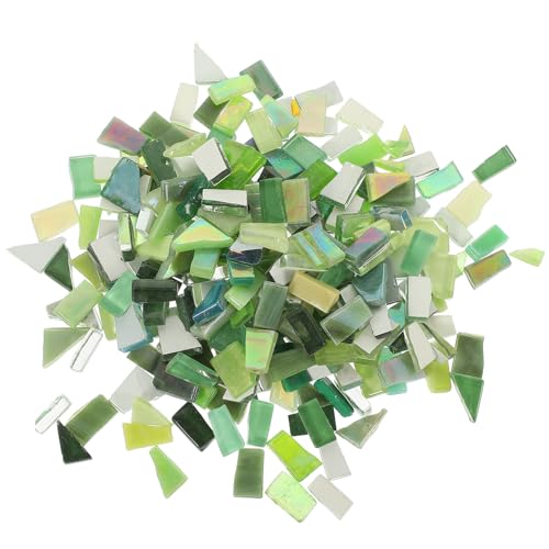 Uonlytech 2 Sätze DIY Mosaiksteine Unregelmäßige Glasfliesen für Kunsthandwerk Grüne Farbvariationen für Dekoration Langlebig und Sicher für Kreative Projekte Uonlytech 2 Sätze DIY Mosaiksteine Unregelmäßige Glasfliesen für Kunsthandwerk Grüne Farbvariationen für Dekoration Langlebig und Sicher für Kreative Projekte von Uonlytech