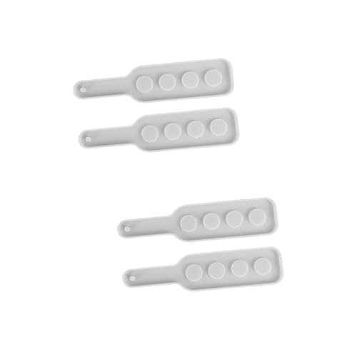 Uonlytech 2 Sätze Diy Silikonform Für Kristall Tropfenharz Rechteckige Silikonform Für Schnapsglas Servierplatte Bastelwerkzeug Für Projekte 2 Stück * 2 von Uonlytech