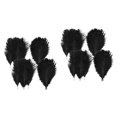 Uonlytech 2 Sätze Schwarze Straußenfedern Für DIY Hochzeits Und Partydekorationen Natürliche Und Zuverlässige Für Kreative Bastelprojekte Und Anlässe 20 Stück * 2 Uonlytech 2 Sätze Schwarze Straußenfedern Für DIY Hochzeits Und Partydekorationen Natürliche Und Zuverlässige Für Kreative Bastelprojekte Und Anlässe 20 Stück * 2 von Uonlytech