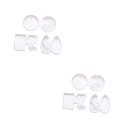 Uonlytech 2 Sätze Teiliges Diy Silikonform Für Handgefertigte Schmuckanhänger Kreative Inselleiter Form Für Epoxidharz Und Gießprojekte Langlebig Und Flexibel 3 Stück * 2 Uonlytech 2 Sätze Teiliges Diy Silikonform Für Handgefertigte Schmuckanhänger Kreative Inselleiter Form Für Epoxidharz Und Gießprojekte Langlebig Und Flexibel 3 Stück * 2 von Uonlytech