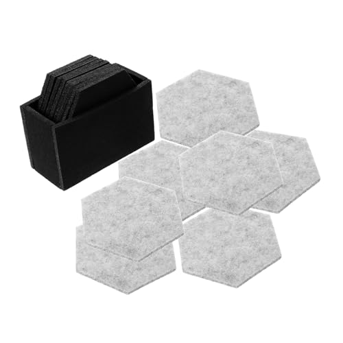 Uonlytech 2 Sätze Untersetzer-Set Aus Filz Kaffee-untersetzer Neuheit-untersetzer Platte Auto Untersetzer Ort Lustige Achterbahn Untersetzer Für Couchtische Sitz Filzstoff von Uonlytech