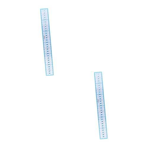 Uonlytech 2 Stck. Acryl Nählineal für Präzise Stoffmessungen Transparentes Stitching Ruler für Nähprojekte und Handarbeiten Uonlytech 2 Stck. Acryl Nählineal für Präzise Stoffmessungen Transparentes Stitching Ruler für Nähprojekte und Handarbeiten von Uonlytech