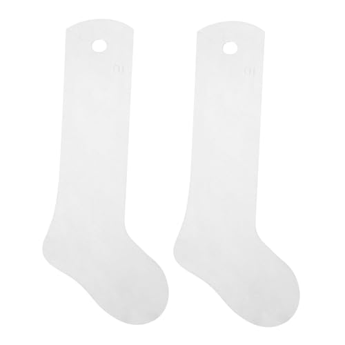 Uonlytech 2stücke Sockenbrett Aus Aluminium Für Hitzepressprojekte Werkzeug Zur Sockenherstellung Beidseitig Nutzbar Mit Aufhängeöffnung Leicht Und Robust Für Sublimation Und von Uonlytech