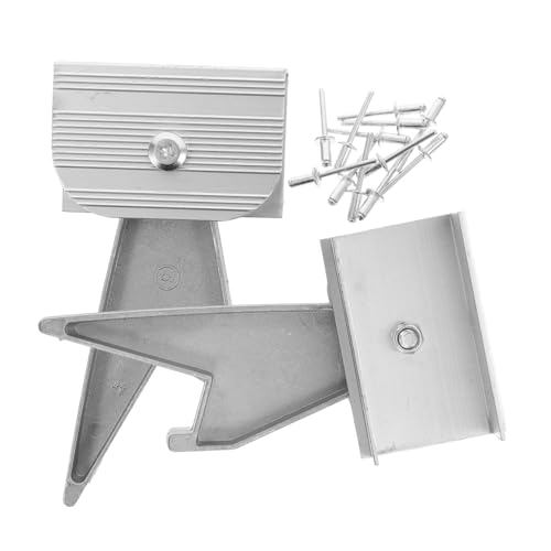 Uonlytech 2 Stück Aluminium Teleskopleiter Ersatzteile Stabilizer Rückenzahn Feder Dreieckstück für Klappleiter Benutzerfreundliche Installation für Zuhause und Baustellen Uonlytech 2 Stück Aluminium Teleskopleiter Ersatzteile Stabilizer Rückenzahn Feder Dreieckstück für Klappleiter Benutzerfreundliche Installation für Zuhause und Baustellen von Uonlytech