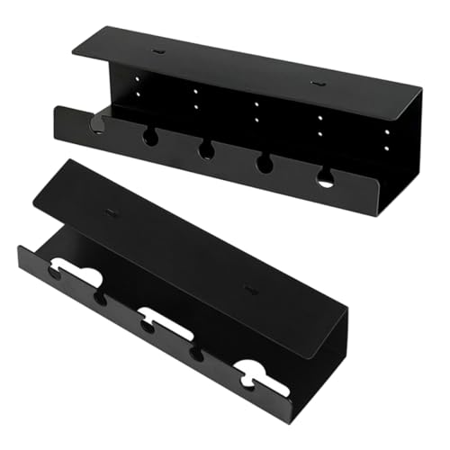 Uonlytech 2stücke Kabelmanagement Tray Für Schreibtisch Untertisch Kabelorganisation Bohren Und Platzsparend Für Büro Und Für Kabel Und Steckdosen Uonlytech 2stücke Kabelmanagement Tray Für Schreibtisch Untertisch Kabelorganisation Bohren Und Platzsparend Für Büro Und Für Kabel Und Steckdosen von Uonlytech