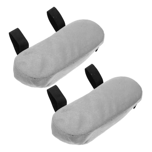 Uonlytech 2 Stück Armlehnenpolster Spielstuhl Stuhlarmlehre Kissen Unterlage Unterstützung ruht für Office Chair Arms Austausch austauschbares Armlehnenkissen Baumwolle von Uonlytech