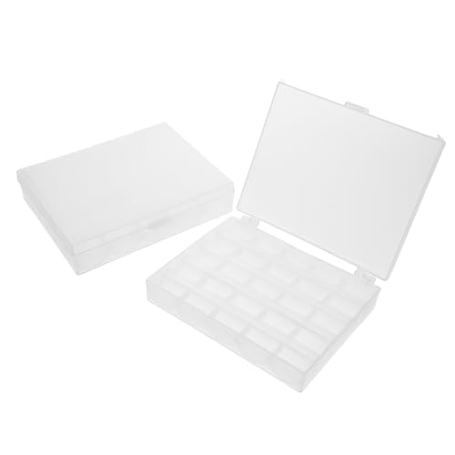 Uonlytech Nähmaschinen-spulen-Organizer Aufbewahrungsbox Mit 25 Fächern Nähzubehör-etui Aufbewahrungsbox Für Zuhause Und Unterwegs von Uonlytech