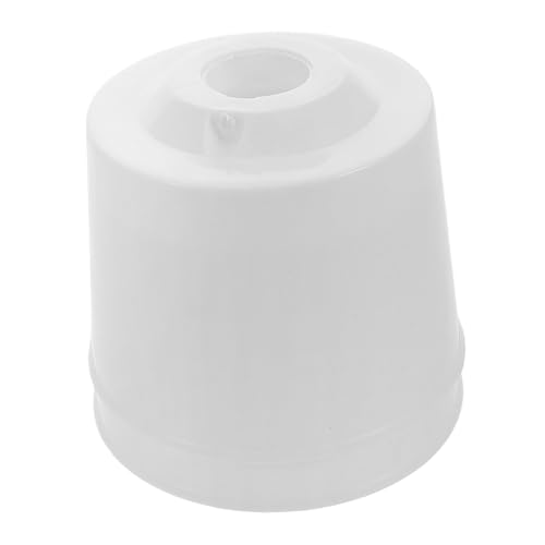 Uonlytech 2 Stück Deckenventilator Abdeckkappe aus Langlebigem PVC Staub Schmutzschutz Dekorative Deckenbaldachin Ersatzkappe für Vielfältige Ventilatormarken für Wohn Büroräume von Uonlytech