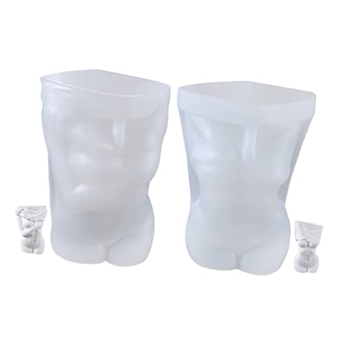 Uonlytech 2 Stück Diy Silikonform für Blumentöpfe und Vasen für Bastelprojekte Leicht zu Entformen Reinigen Anfänger und Profis Vielseitig Einsetzbar für Designs von Uonlytech