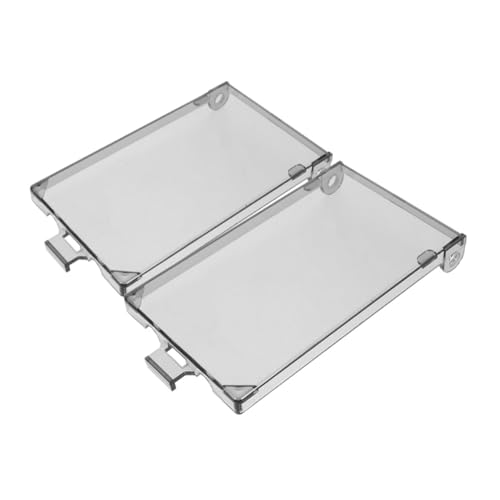 Uonlytech 2 Stück Elektrische Anschlusskasten Abdeckung Transparent Staubdicht Wetterfest Steckdosenschutz Für Haus Büro Werkstatt Vielseitig Kompatibel Sicherheitsschutz von Uonlytech