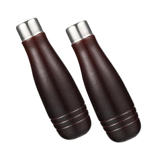 Uonlytech 2stücke Holzgriff Für Feilen Holzwerkzeuggriff Ersatzgriff Für Holzbearbeitungsfeilen Verschleißfester Griff Passend Für Verschiedene Feilentypen von Uonlytech