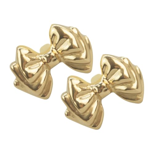Uonlytech 2 Stück Goldene Messing bow schrankknöpfe Vintage Griffe für Möbel Kommode Stilvolle Dekorative Schleifenform für Kleiderschränke und Schränke Uonlytech 2 Stück Goldene Messing bow schrankknöpfe Vintage Griffe für Möbel Kommode Stilvolle Dekorative Schleifenform für Kleiderschränke und Schränke von Uonlytech