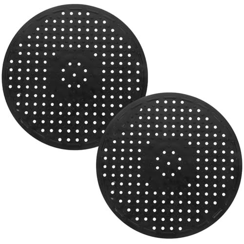 Uonlytech 2 Stück Gummimatte Spüle Rutschfeste Abtropfmatte mit Filtration für Küchenspüle Passend Antibeschädigend Wasserfest von Uonlytech