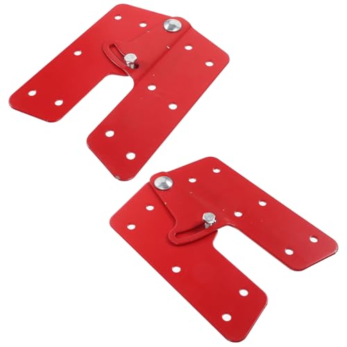 Uonlytech 2 Stück Heavy duty Klapp trittleiter Scharnier aus Robustem Eisen Kompatibel für Aufzugsleitern Einfache Montage Stabile Verbindung für Sichere Nutzung von Uonlytech