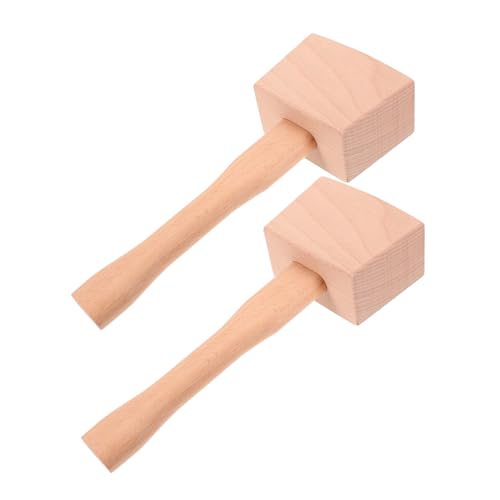 Uonlytech 2 Stück Holzhammer Hammerwerkzeug aus Holz Eisbrecher aus Holz hammer hammer Eishammer-Werkzeug manuelles Eiszerkleinerungswerkzeug werkzeug Buche Khaki Uonlytech 2 Stück Holzhammer Hammerwerkzeug aus Holz Eisbrecher aus Holz hammer hammer Eishammer-Werkzeug manuelles Eiszerkleinerungswerkzeug werkzeug Buche Khaki von Uonlytech