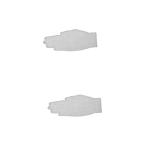 Uonlytech 2 Stück Kristall Kleber Tropfentablett Form Handform Plattengussform LED Untersetzerform Schmuckschalen Tablett Aufbewahrungstablett Form DIY Handflächenlese Design Form Uonlytech 2 Stück Kristall Kleber Tropfentablett Form Handform Plattengussform LED Untersetzerform Schmuckschalen Tablett Aufbewahrungstablett Form DIY Handflächenlese Design Form von Uonlytech