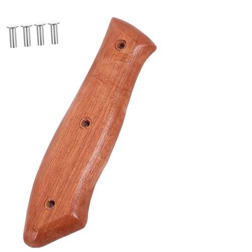 Uonlytech 2 Stück Küchenmessergriff Holz Rutschfester Ersatzgriff für Küchenmesser Praktische DIY Reparatur für Kochmesser und Schneidwerkzeuge Uonlytech 2 Stück Küchenmessergriff Holz Rutschfester Ersatzgriff für Küchenmesser Praktische DIY Reparatur für Kochmesser und Schneidwerkzeuge von Uonlytech