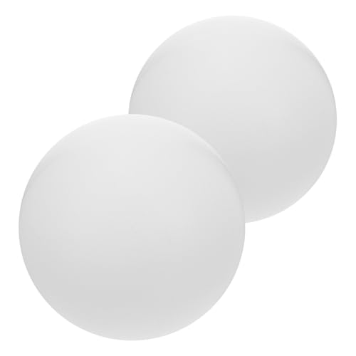 Uonlytech 2 Stück Lampenschirm Ersatz Runde Kugel Lampenabdeckung Einfache Montage Blendfreie Lichtstreuung Langlebig Geeignet für Pendel Decken und Wandleuchten von Uonlytech