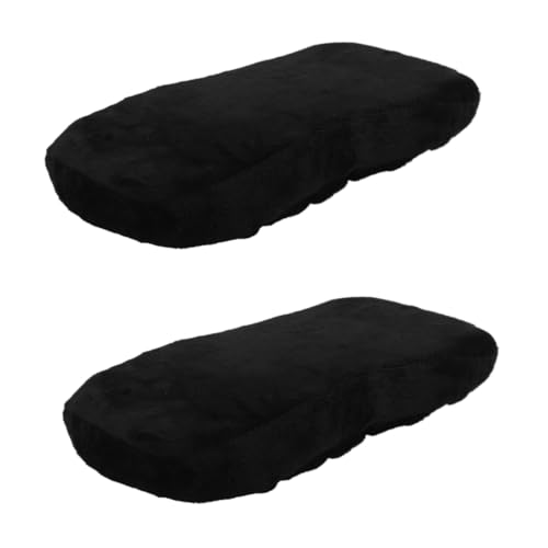 Uonlytech 2 Stück Memory Foam Handkissen Unterlage Arm Pads Computerstuhlkissen Ellenbogenstütze Für Bürostuhl Ellbogenkissen Für Stühle Stuhl Ellbogenschützer Ellbogenruhe Schwarz Schwamm von Uonlytech