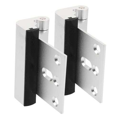 Uonlytech 2 Stück Metall Türriegel Robuste Türsicherung Installieren Langlebiger Türverstärker aus Aluminiumlegierung Geeignet für Innen und Außentüren Silberfarbene Sicherheitsriegel für von Uonlytech