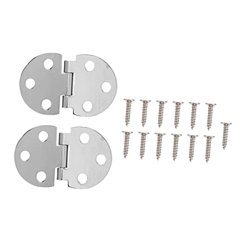 Uonlytech 2 Stück Mini Scharniere Reinem Kupfer für Küchenschränke Rostfrei und Langlebig für Möbel und Türen von Uonlytech