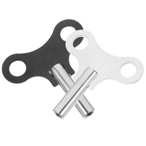 Uonlytech 2 Stück Praktischer Uhrenschlüssel aus Robustem Stahl für Mechanische Wand und Standuhren Verschleißfest Langlebig Geeignet für Alte und Schreibtischuhren Uonlytech 2 Stück Praktischer Uhrenschlüssel aus Robustem Stahl für Mechanische Wand und Standuhren Verschleißfest Langlebig Geeignet für Alte und Schreibtischuhren von Uonlytech