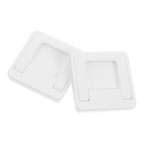 Uonlytech 2 Stück Selbstklebende Schrankgriffe aus Kunststoff Faltbare Stoßfeste Möbelgriffe für Türen Fenster Einfache Montage ohne Bohren Geeignet für Glatte Oberflächen Wie Glas Fliesen Uonlytech 2 Stück Selbstklebende Schrankgriffe aus Kunststoff Faltbare Stoßfeste Möbelgriffe für Türen Fenster Einfache Montage ohne Bohren Geeignet für Glatte Oberflächen Wie Glas Fliesen von Uonlytech