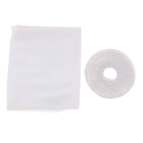Uonlytech 2 Stück Selbstklebendes Insektenschutz Fenster Moskitonetz Weiß Polyester DIY Fliegengitter mit Starkem Klebeband für im Wohn und Arbeitsbereich Uonlytech 2 Stück Selbstklebendes Insektenschutz Fenster Moskitonetz Weiß Polyester DIY Fliegengitter mit Starkem Klebeband für im Wohn und Arbeitsbereich von Uonlytech