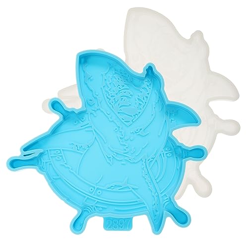 Uonlytech 2 Stück Silikon Untersetzer Formen Shark Design Antihaft Diy Epoxidharz Gießform für Kreative Tischdekoration Flexible und Glatte Silikonmatten für Einfache Entformung Uonlytech 2 Stück Silikon Untersetzer Formen Shark Design Antihaft Diy Epoxidharz Gießform für Kreative Tischdekoration Flexible und Glatte Silikonmatten für Einfache Entformung von Uonlytech