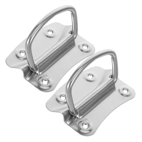 Uonlytech 2 Stück Teiliges Edelstahl Klappgriff mit Federfunktion Robuster Metallgriff für Werkzeugkisten und Holzboxen Platzsparend Langlebig Modernes Tür und Möbelbeschlag Zubehör Uonlytech 2 Stück Teiliges Edelstahl Klappgriff mit Federfunktion Robuster Metallgriff für Werkzeugkisten und Holzboxen Platzsparend Langlebig Modernes Tür und Möbelbeschlag Zubehör von Uonlytech