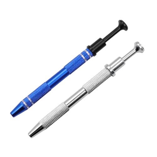 Uonlytech 2 Stück Teiliges Ic Chip Extraktor Aluminiumlegierung Schrauben Greifer Werkzeug für Elektronische Bauteile Präzise Greifzange für Ic Chips Kondensatoren und Kleine Schrauben Uonlytech 2 Stück Teiliges Ic Chip Extraktor Aluminiumlegierung Schrauben Greifer Werkzeug für Elektronische Bauteile Präzise Greifzange für Ic Chips Kondensatoren und Kleine Schrauben von Uonlytech