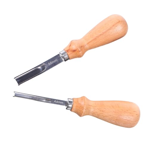 Uonlytech 2 Stück Teiliges Präzisions-kantenbearbeitung Werkzeug Breiter Lederrand Abschräger für DIY Lederhandwerk Vielseitig Einsetzbar Geeignet für Verschiedene Lederarten Uonlytech 2 Stück Teiliges Präzisions-kantenbearbeitung Werkzeug Breiter Lederrand Abschräger für DIY Lederhandwerk Vielseitig Einsetzbar Geeignet für Verschiedene Lederarten von Uonlytech