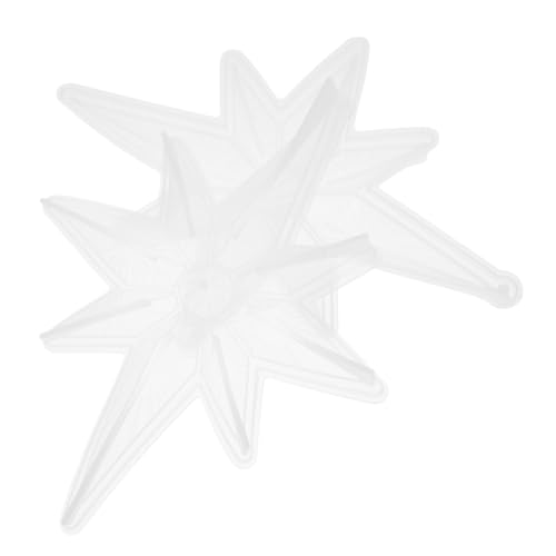 Uonlytech 2 Stück Teiliges Silikonform für Weihnachtssterne Oktagonale Gießform für Epoxidharz für DIY Weihnachtsdekoration und Handwerksprojekte Langlebig und Wiederverwendbar Uonlytech 2 Stück Teiliges Silikonform für Weihnachtssterne Oktagonale Gießform für Epoxidharz für DIY Weihnachtsdekoration und Handwerksprojekte Langlebig und Wiederverwendbar von Uonlytech