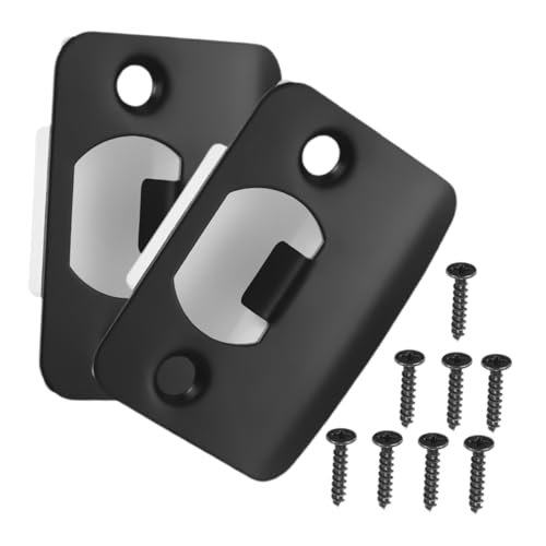 Uonlytech 2 Stück Teiliges Türschloss Schließblech aus Metall Verschleißfest Rostfrei mit Schrauben Stabile Türfallenführung für Wohn und Geschäftstüren Einfache Montage Einsetzbar Uonlytech 2 Stück Teiliges Türschloss Schließblech aus Metall Verschleißfest Rostfrei mit Schrauben Stabile Türfallenführung für Wohn und Geschäftstüren Einfache Montage Einsetzbar von Uonlytech