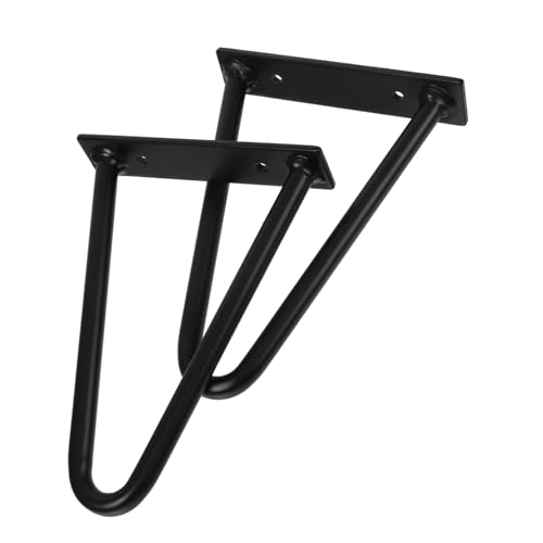 Uonlytech 2stücke Metall Tischbeine Haarnadel Design Möbel Füße Für Couchtisch Schreibtisch Und Bänke Einfache Montage Leicht Und Stabil Höhe von Uonlytech