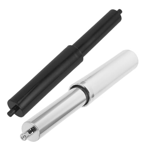 Uonlytech 2 Stück Toilettenpapierhalter-Stange Ersatzteile Für Universelle Passform Ausziehbare Federstange Zur Längeneinstellung von Uonlytech