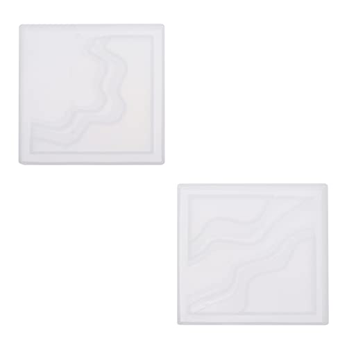 Uonlytech 2 Stück Untersetzerform Tablett Gießbecherform Epoxidformen Becherherstellung Rosa Muster DIY Tassenuntersetzer Harzform Für Untersetzer Epoxidgussform Uonlytech 2 Stück Untersetzerform Tablett Gießbecherform Epoxidformen Becherherstellung Rosa Muster DIY Tassenuntersetzer Harzform Für Untersetzer Epoxidgussform von Uonlytech
