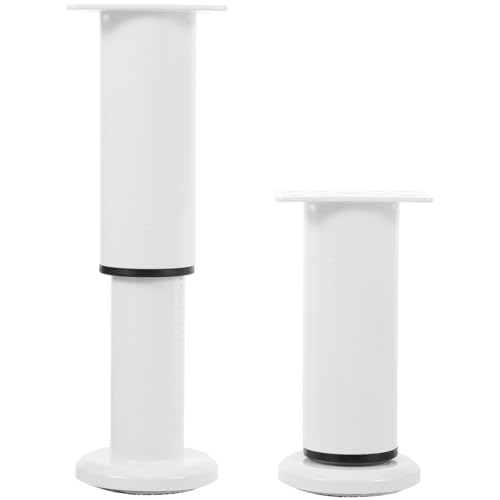Uonlytech 2 Stück Verstellbare Möbelbeine Metallmöbelunterstützung für Sofa und Schrank Höhe Langlebig und Robust für DIY Möbelprojekte von Uonlytech