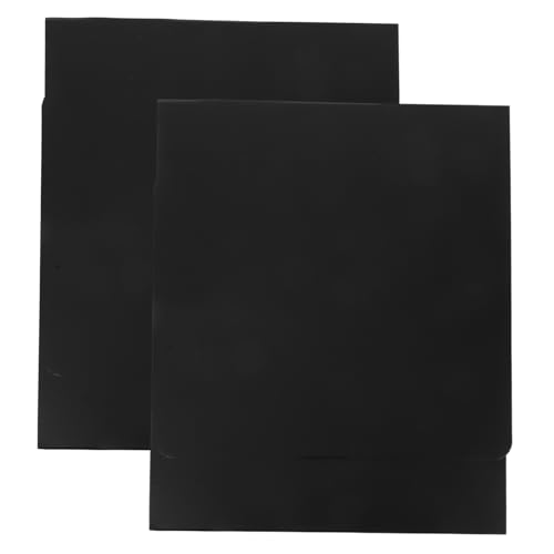 Uonlytech 2 Stücke Schreibtisch Partition Studenten Haben Mit Ordner Privatsphäre Panel Muss Klassenzimmer Trennwand Schwarz Pp von Uonlytech