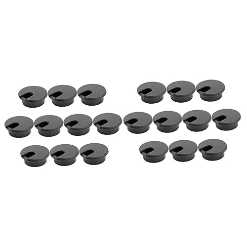 Uonlytech 2sets Computer Schreibtisch Kabel Schreibtisch Tülle Draht Abdeckung Für Büro 10 Stücke * 2 von Uonlytech