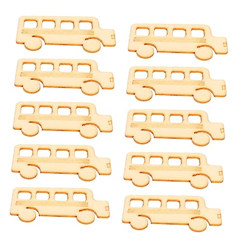 Uonlytech 20 Stück Bus Förmige Holzscheiben Glatte Oberfläche Leichtes DIY Holzdekor für Kinderhandwerk Malprojekte Kreative Bastelornamente und Schulprojekte Uonlytech 20 Stück Bus Förmige Holzscheiben Glatte Oberfläche Leichtes DIY Holzdekor für Kinderhandwerk Malprojekte Kreative Bastelornamente und Schulprojekte von Uonlytech