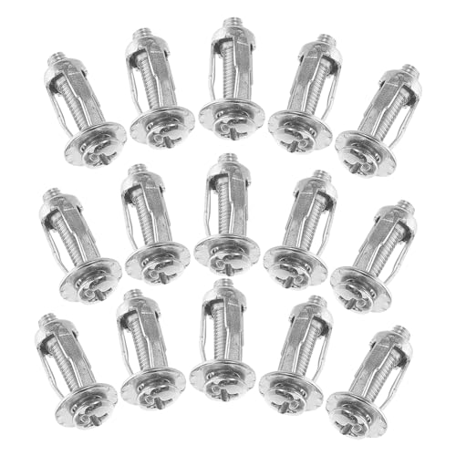 Uonlytech 20 Stück Teiliges Hohlraumdübel Expansionsbolzen mit Mutter Metall Hohlwandanker für Fahrzeugkennzeichen Stabile und Einfache Montage Erhöhte Haltbarkeit und Festigkeit von Uonlytech