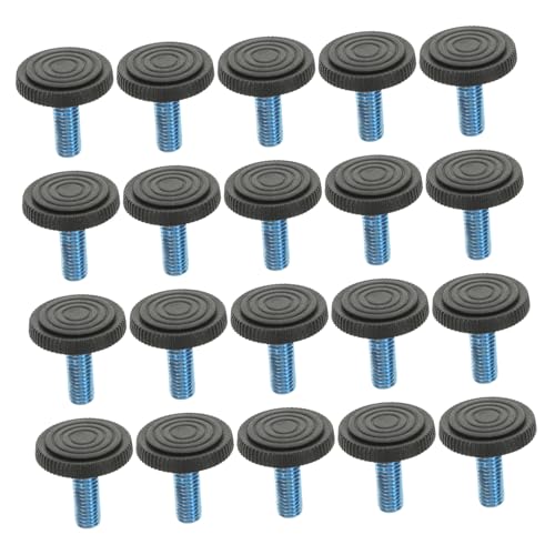 Uonlytech 20 Stück Teiliges Verstellbares Möbel Nivellierfüße Robuste Gewindefüße für Tische Stühle Schutz vor Kratzern Einfache Höhenanpassung für Unebene Böden Uonlytech 20 Stück Teiliges Verstellbares Möbel Nivellierfüße Robuste Gewindefüße für Tische Stühle Schutz vor Kratzern Einfache Höhenanpassung für Unebene Böden von Uonlytech